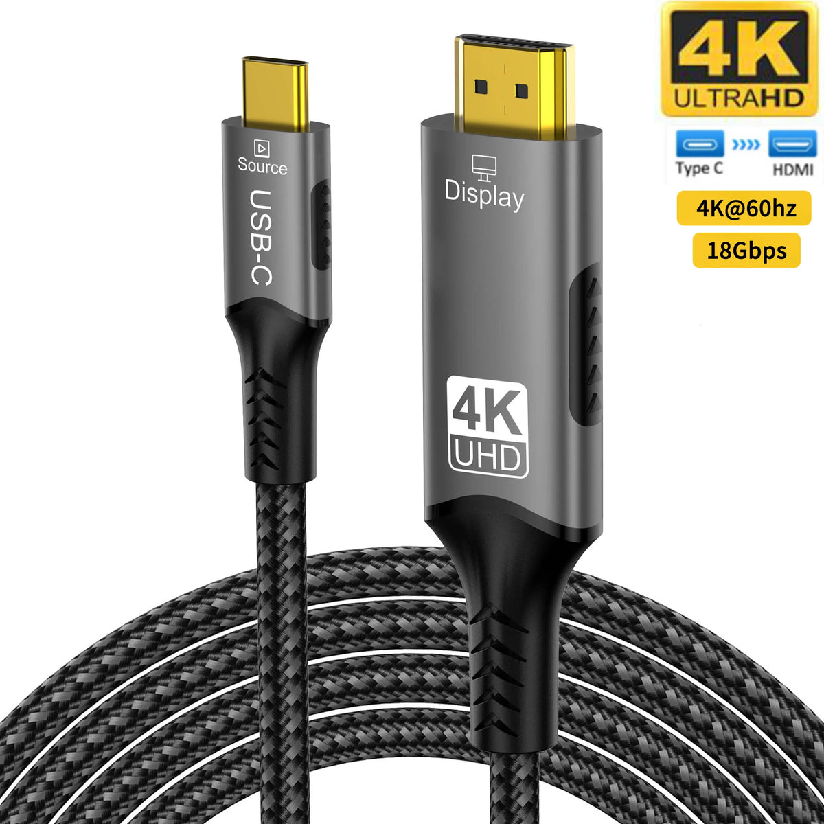 Câble USB-C vers HDMI 4K/8K – HDMI 2.1