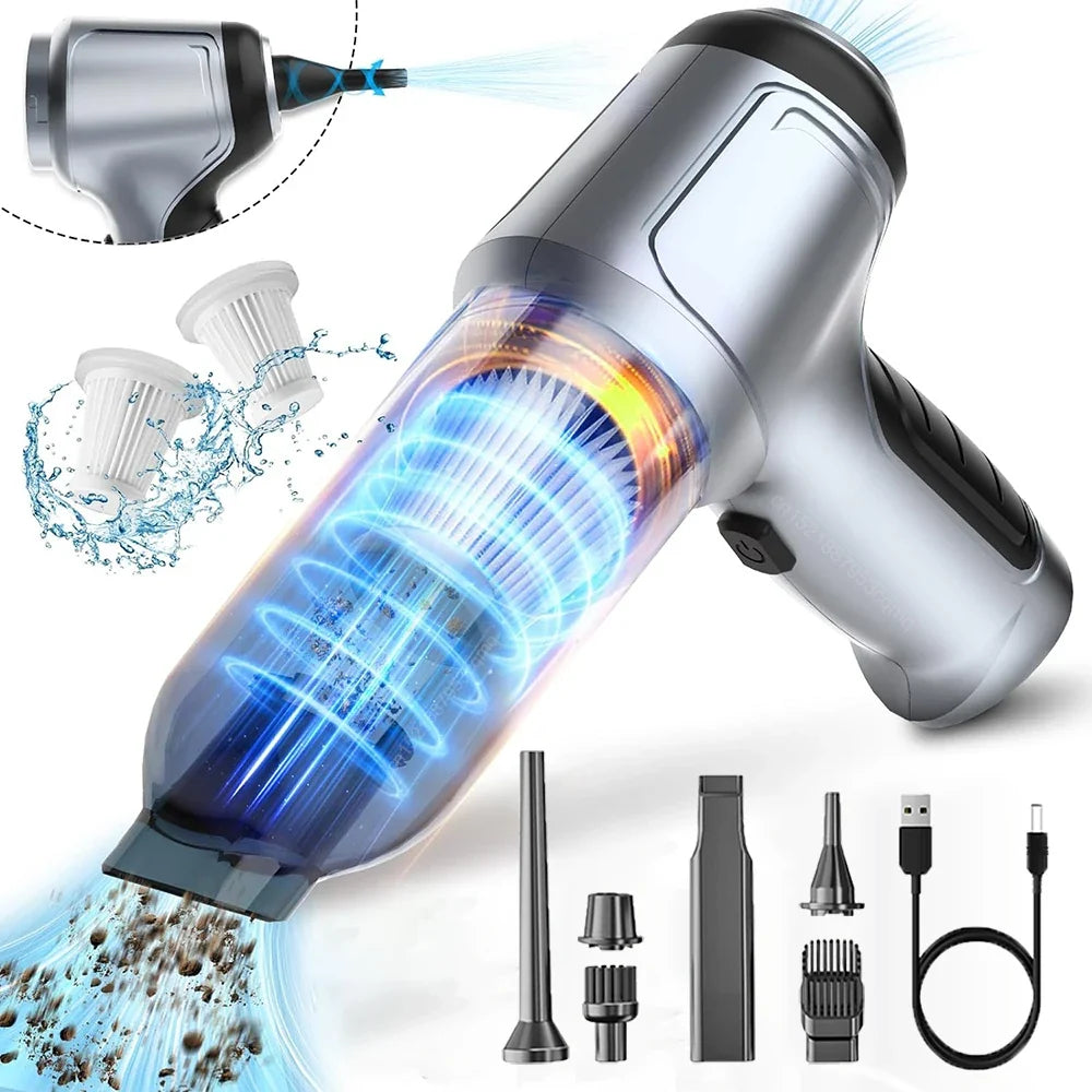 Aspirateur sans fil 2-en-1 TECHORA pour voiture et maison