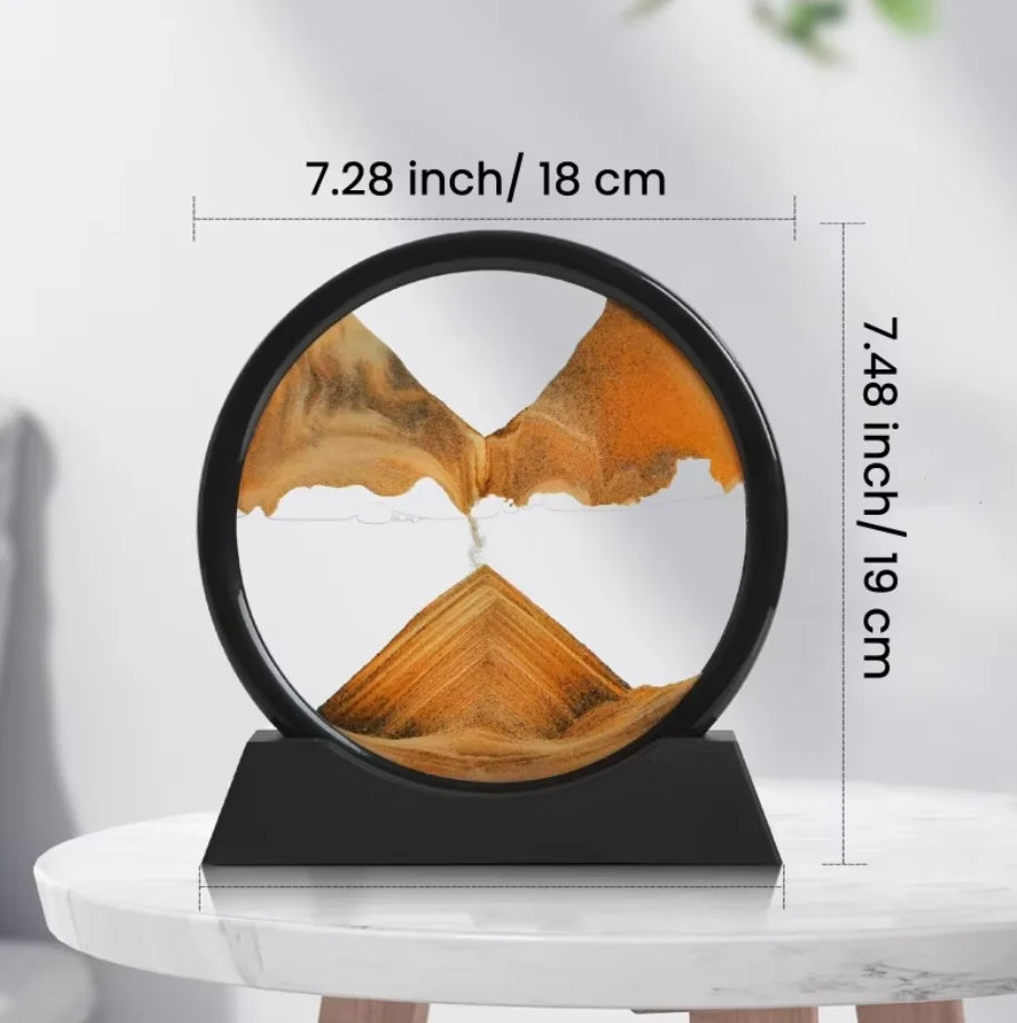 Tableau d’art de sable mouvant 3D – Décoration zen et relaxante | TECHORA